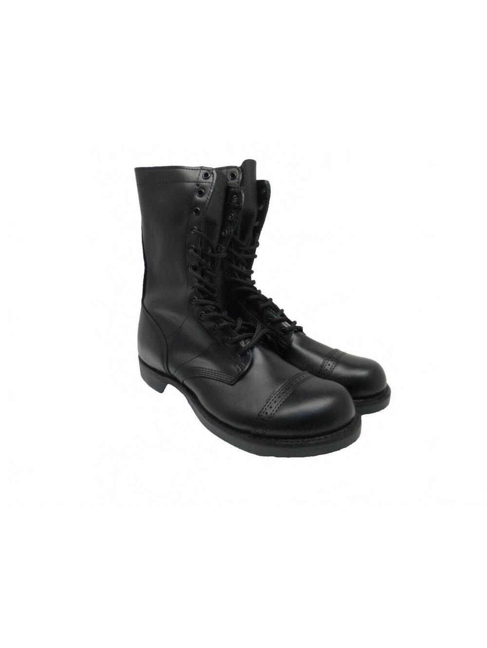 Corcoran Men's 10" Leather Jump Uniform Boots 1500 *Made In USA* Black Size 7.5D